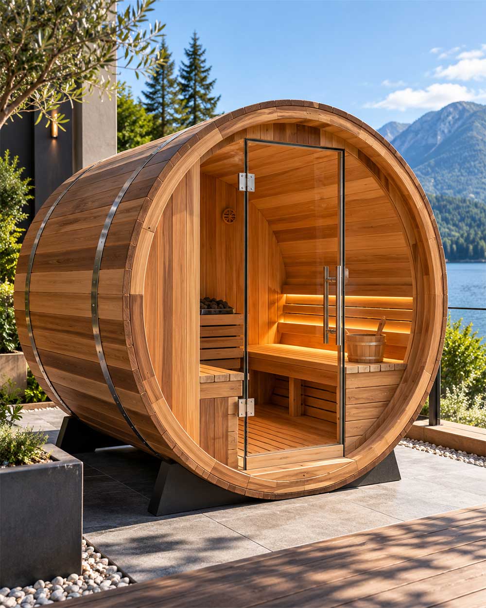 Barrel Sauna